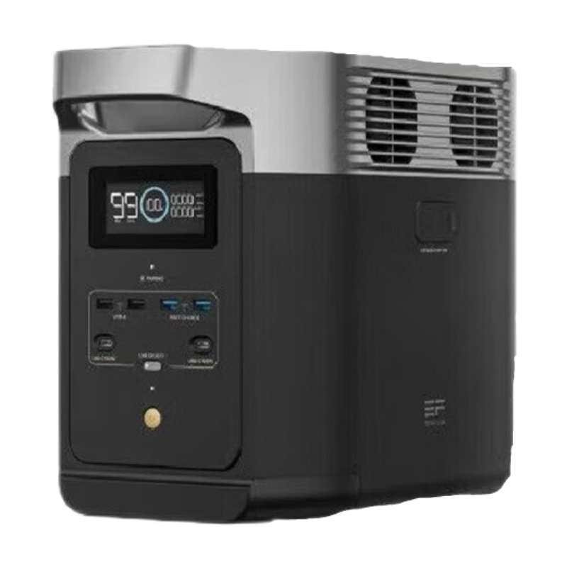 政府補貼：ECOFLOW DELTA 2 移動電源 黑色 1024Wh Type-C 1800W 雙向快充 1度電