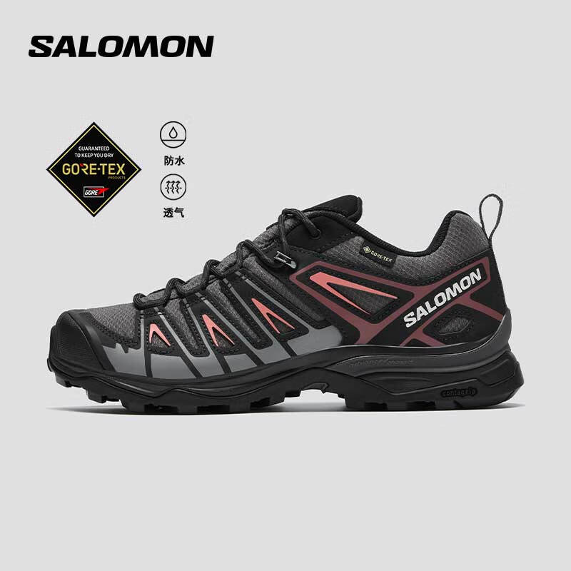 salomon 薩洛蒙 防水徒步鞋低幫男款減震防滑X ULTRA PIONEER GTX