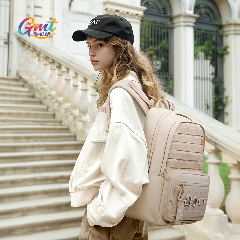 Gmt for kids 初中生書包 落日棕 28L