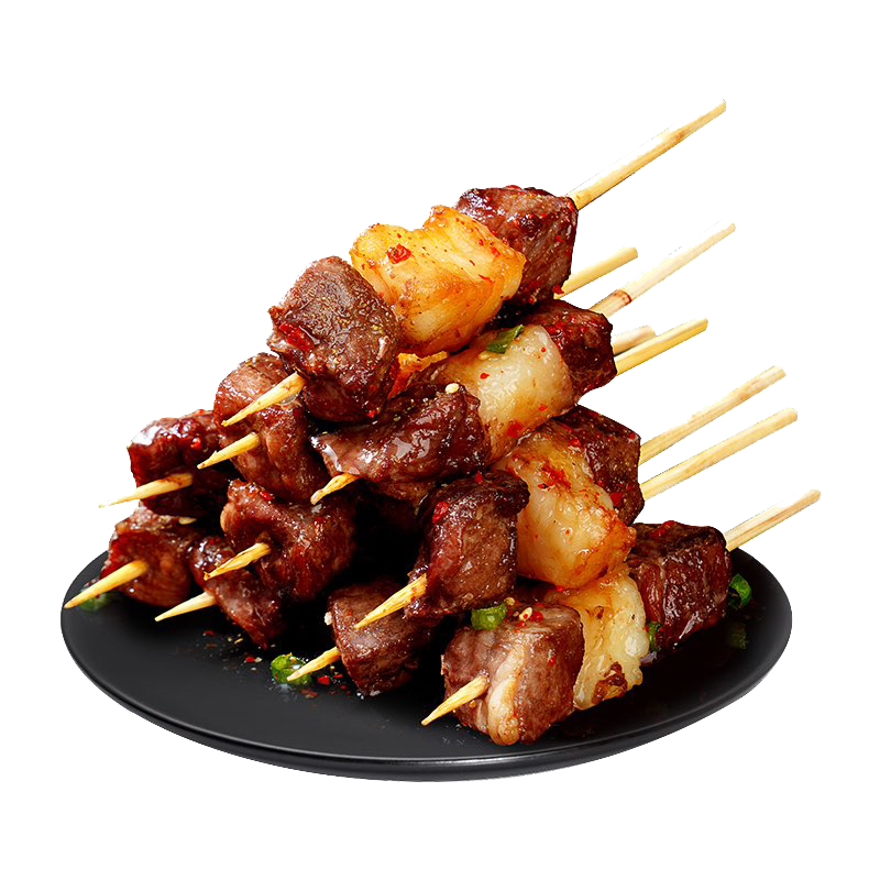 大希地 進口安格斯牛肉串480g 腌制冷凍半成品（約40串）燒烤食材