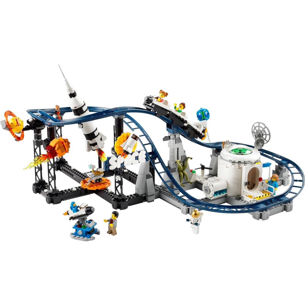 限移動端、京東百億補貼：LEGO 樂高 創意百變3合1系列 31142 太空火箭過山車