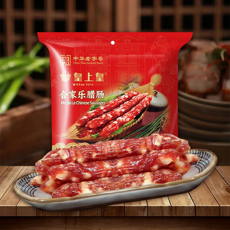 皇上皇 合家樂臘腸 五肥瘦廣式香腸 400g