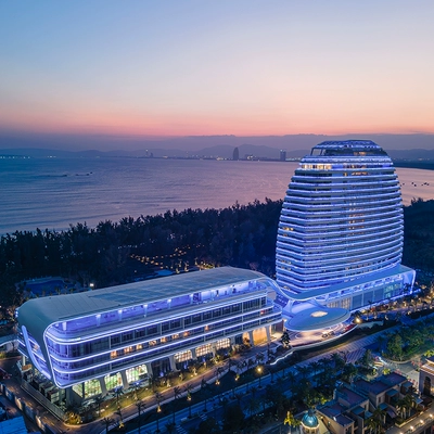 海南三正月酒店 豪華景觀房2晚 暢玩比心兔樂園 含早