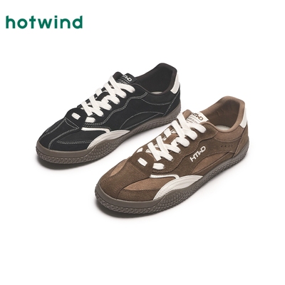 需首單禮金：hotwind 熱風 男鞋士德訓鞋