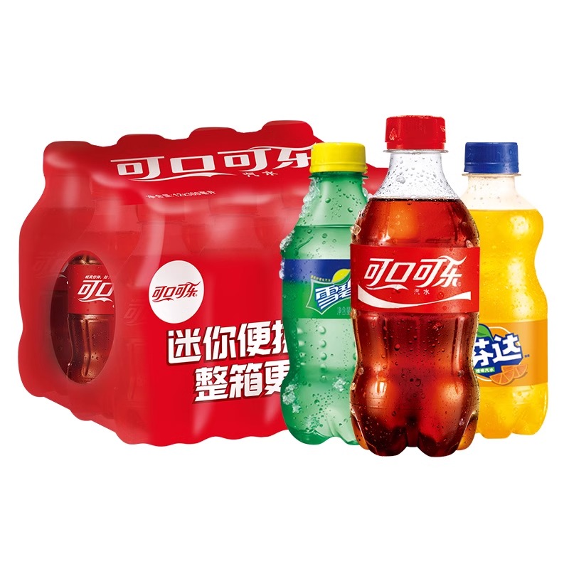 可口可樂 Coca-Cola 碳酸飲料300mlX12瓶