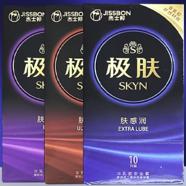 杰士邦 jissbon SKYN 極膚非乳膠安全套套裝 30只裝（3種組合裝3盒）