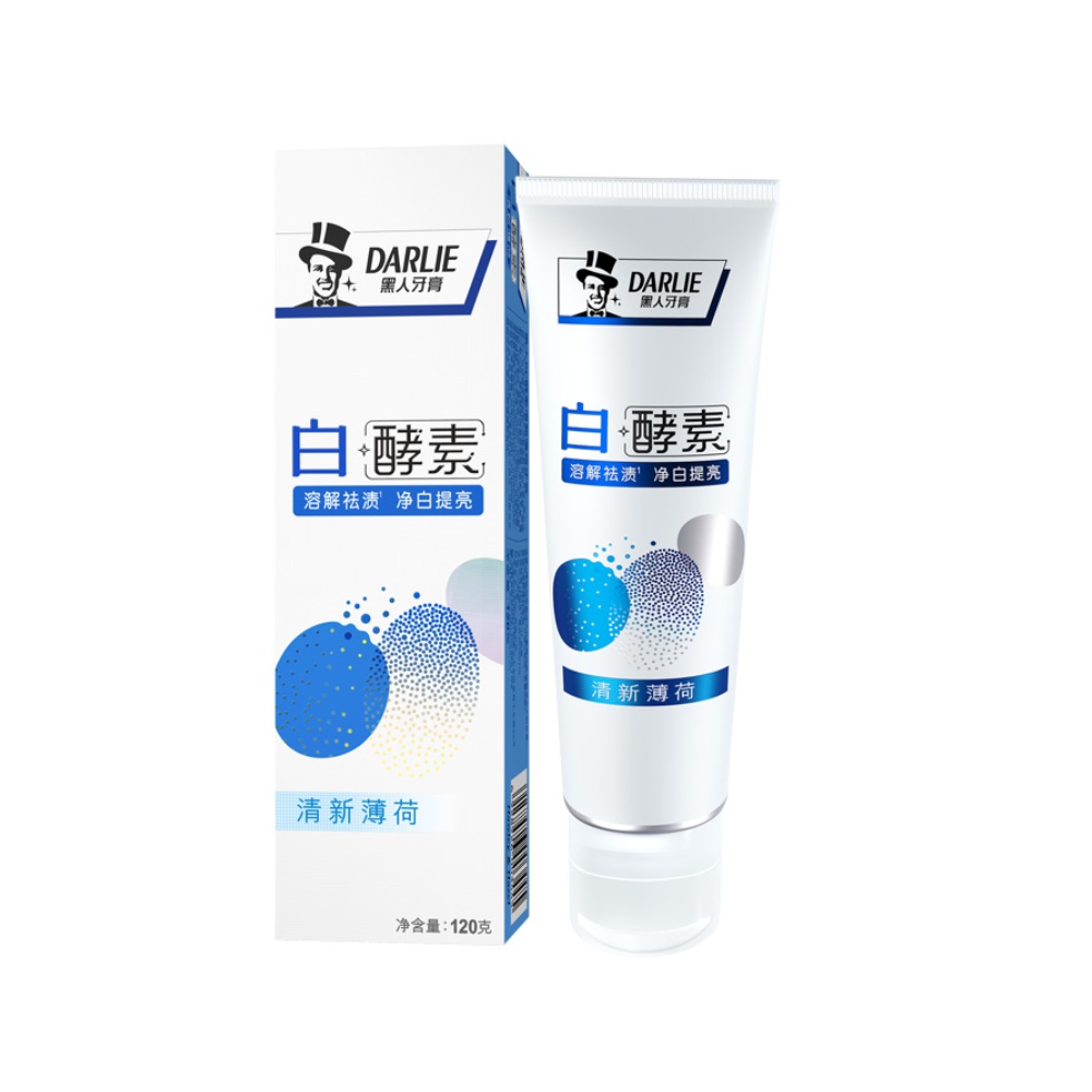 好來 白·酵素牙膏 清新薄荷 120g
