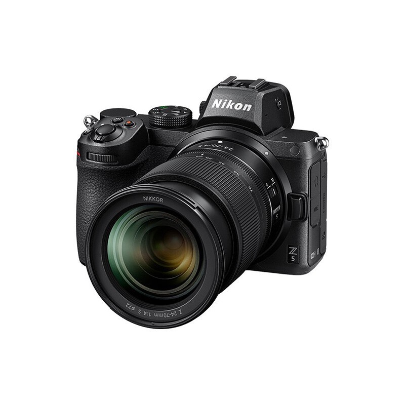 國家補貼、限地區：尼康 Z 5 全畫幅 微單相機 黑色 Z 24-70mm F4 S 變焦鏡頭 單頭套機