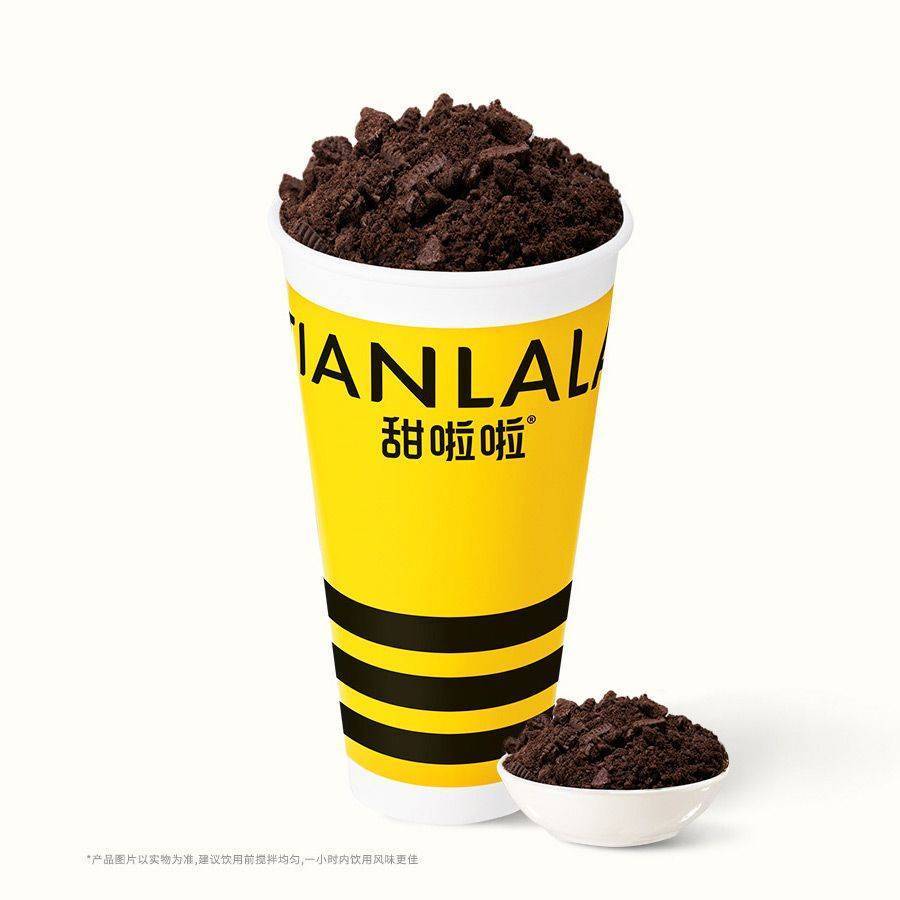 甜啦啦鮮果茶 奧利奧奶茶